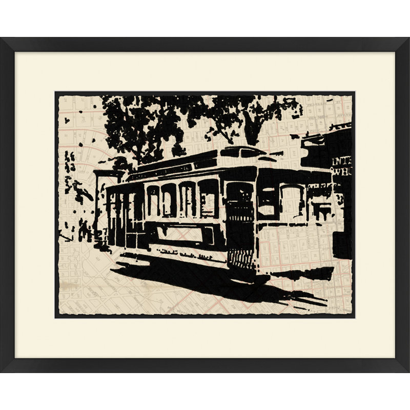 Chariot San Francisco 1 - Photographie avec cadre photo