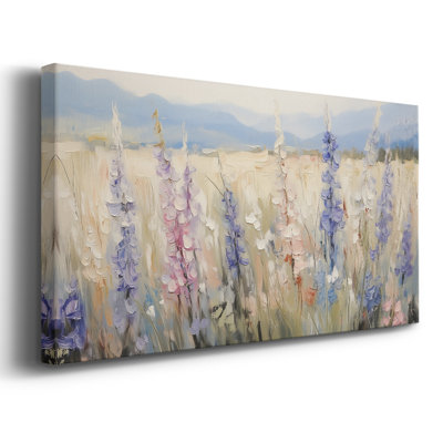 Série paysage - CXV III - Toile tendue avec châssis encadré - Prêt à être accroché
