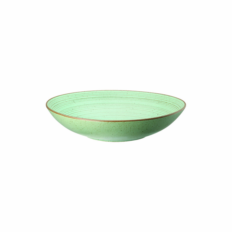 Nature Stoneware Salad/Dessert Plate, Green