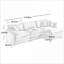 Canapé modulaire en L Jonathan avec repose-pieds et coussins Jonathan-1726428003-1726428000