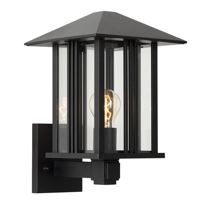 Lever 36cm H Outdoor Wall Lantern with Dusk to Dawn