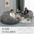 Giant  Faux Fur Bean Bag Chair-1298846149