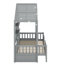 Lit maison avec tablettes-1182987318