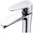 Single-Hole Bathroom Faucet with Drain Assembly-26075490