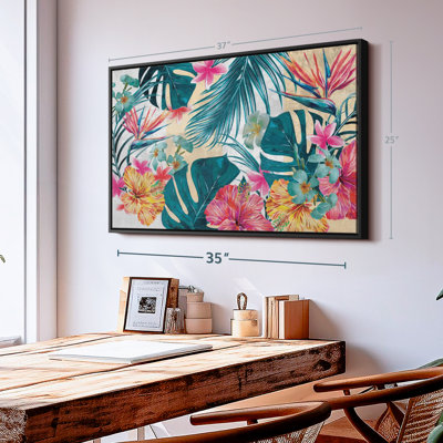 Impression sur toile Tropical Flora