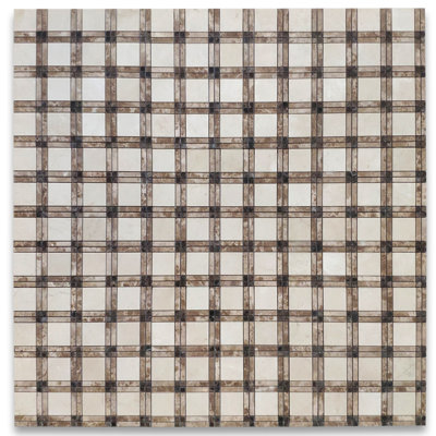 12 in. x 12 in. Marble Tile