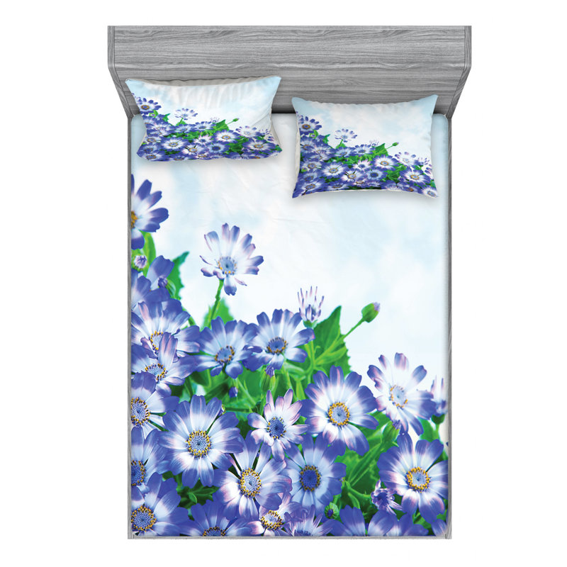 Microfiber Sheet Set, Full Sheet Set + Fitted Sheet + 2 Pillowcases