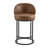 Angelick 27" Swivel Counter Stool With Cylindrical Metal Frame-116179551-116179549