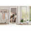 Miroir mural surdimensionné de 72 po x 32 po à DEL avec lumières, 3 modes de couleur, cadre en aluminium, miroir pleine grandeur pour la chambre à coucher et le salon, argent | Idée de cadeau