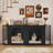 Morden Style Metal Double Dog Crate-312658366