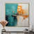 Gold Floater Framed