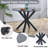5 - Piece Round Pedestal Dining Set-727688982-727688983