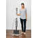 Shark Genius Hard Floor Cleaning System Pocket Steam Mop, Burgundy/Gray