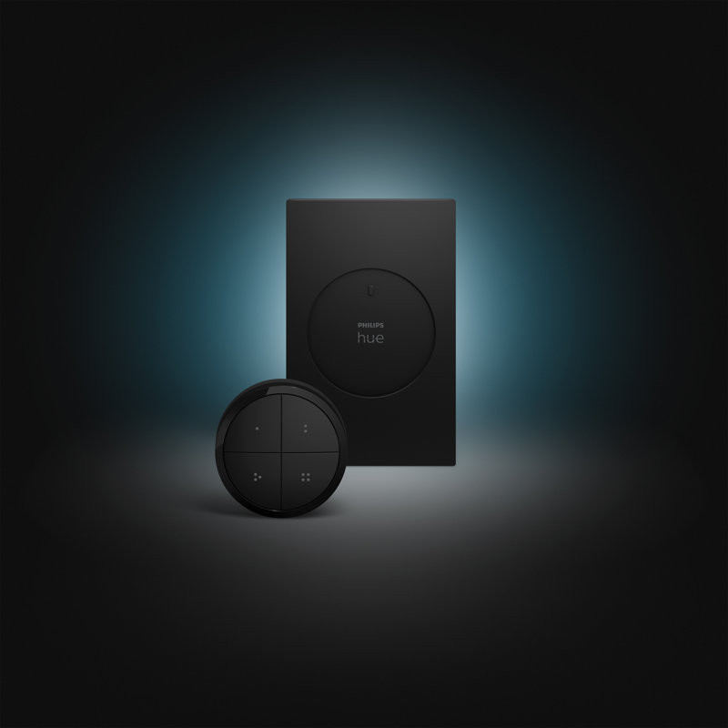 Philips Hue Tap Interrupteur noir, Noir mat, Noir