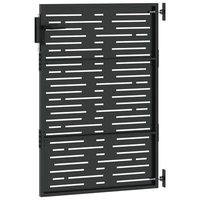  Garden Gate With Lock   Powder-Coated Steel