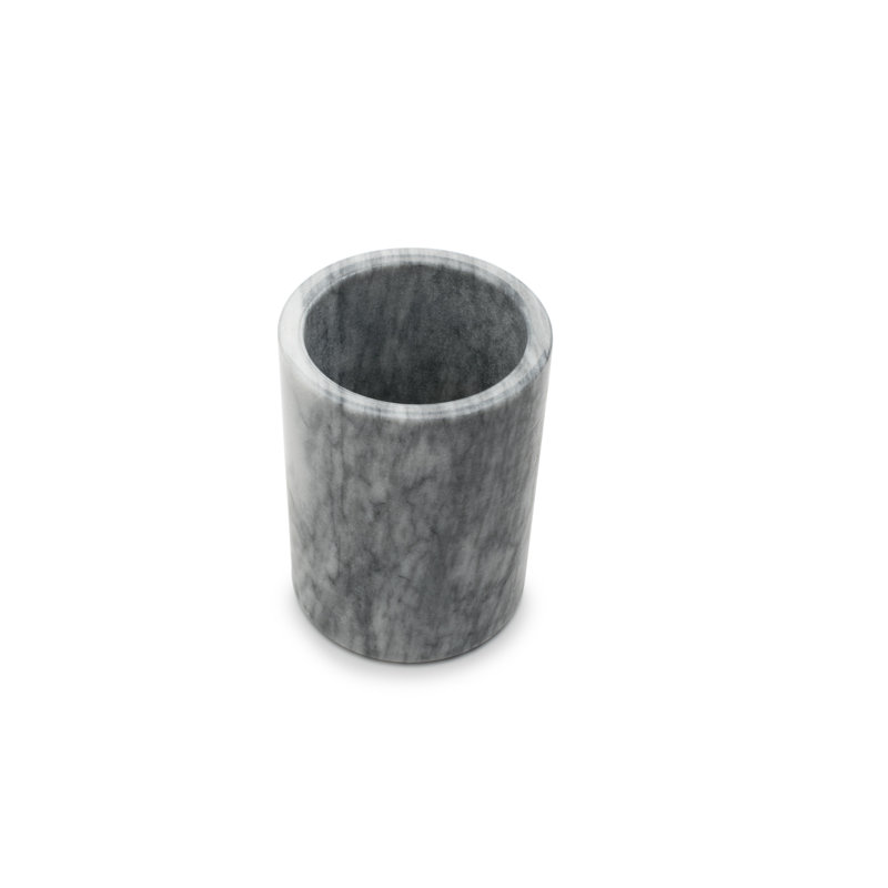 Hadley Marble Round Utensil Crock
