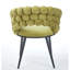 Ensemble de 2 chaises au style moderne et au confort optimal pour le salon ou la chambre à coucher. Structure et assise rembourrées.
