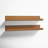 Tara 23.75" W Metal Rectangle Floating Shelves-1969570204-1969570771