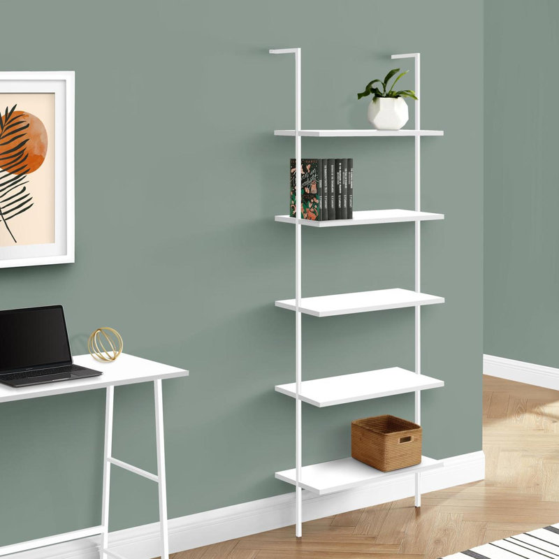 Features a three-legged metal frame, White