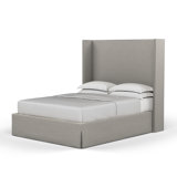Kaiser Upholstered Wingback Bed