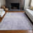 Machine Washable Indoor/Outdoor Xhevrie Lavender Rug-1263714248