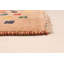 Tapis Helbe Gabbeh 3 pi 3 po x 7 pi 3 po brun clair