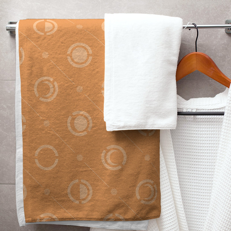 Serviette de bain Classic, Brun clair