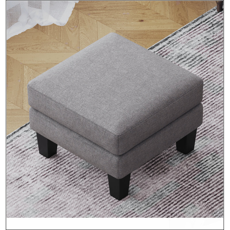 Repose-pieds en tissu au choix confortable, aux multiples fonctions, au design classique et aux coins confortables