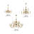 Eleanor Nine-Light Candle Chandelier w/ Crystal Accents-504526926