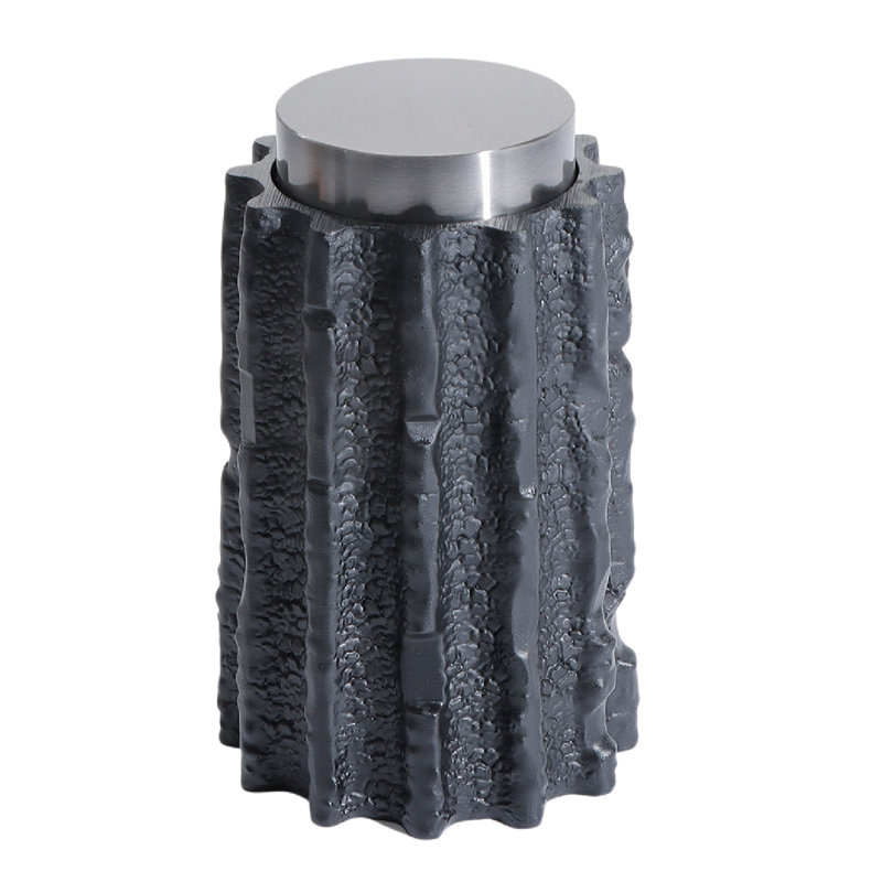 Pot de météorite en résine, H 8 po x l 5 po x P 5 po