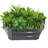 Irick Hexagon Galvanized Steel Raised Garden Bed - 40.5" x 36" x 11.75" - Dark Gray-1931596941