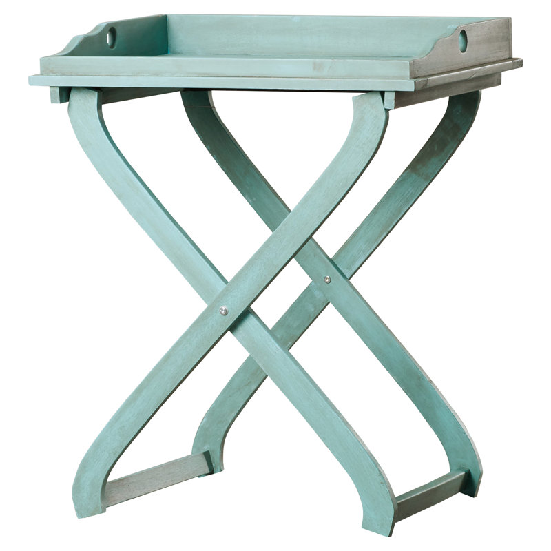 Butler Table, Beach House Blue