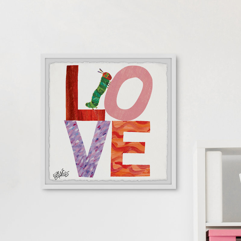 Wes Wes Love Caterpillar - Print, 41cm H x 41cm W
