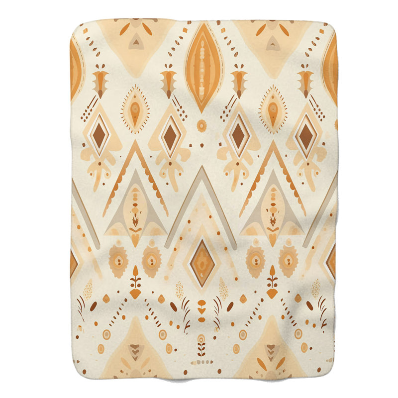 Boho Embellish - 1 pièce Sherpa Premium, Lit simple
