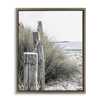 Paysage de plage côtière
