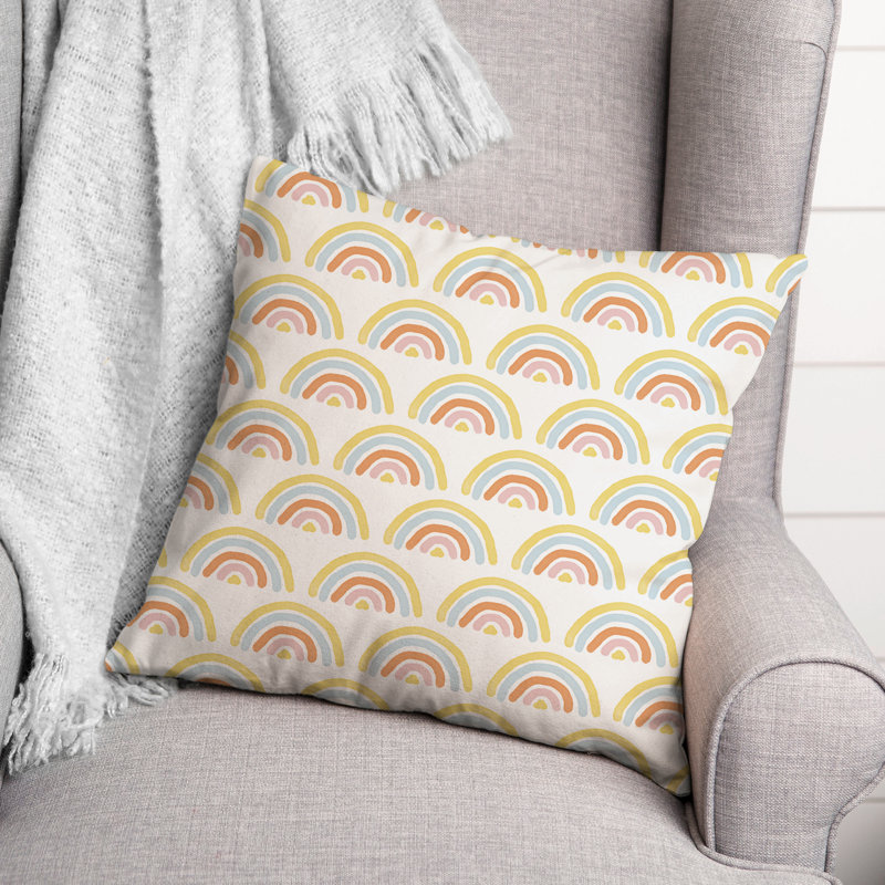 Geometric Reversible Throw Pillow, 20" x 20"