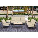 Avanti Outdoor Teak Conversation Set
