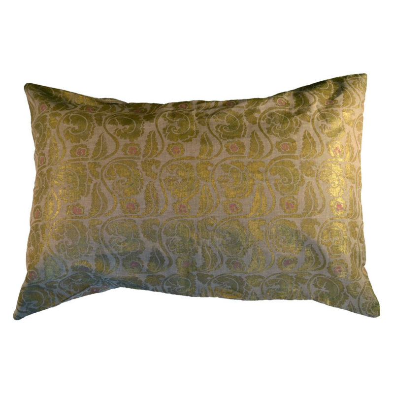 Four Orchids II Linen Rectangular Pillow Cover, Rectangle 19"H x 32"W