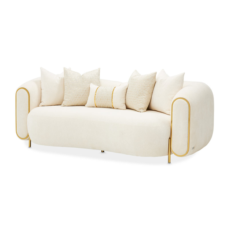 Sassani Sofa, 31" H x 80" W x 38.5" D