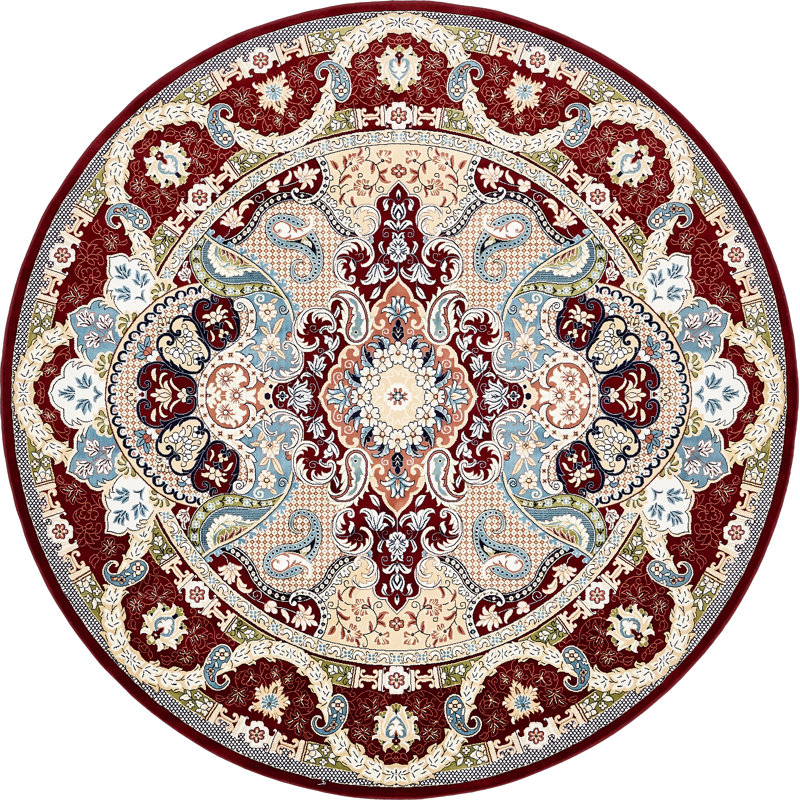 Eleanor Floral Indoor Rug, Round 5'3"