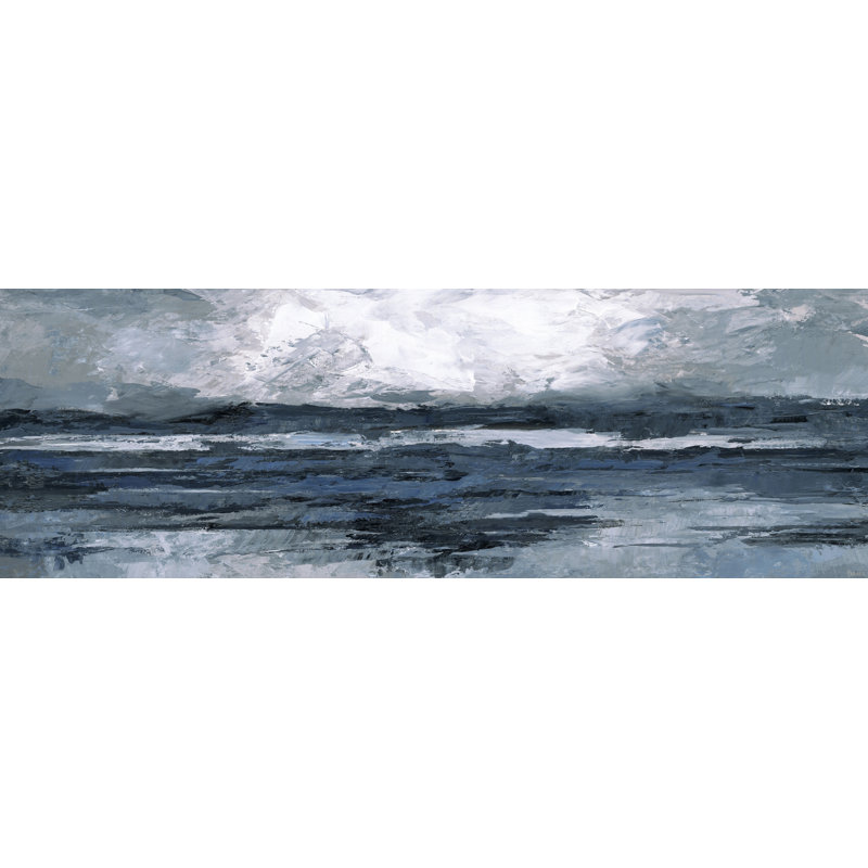 Parvez Taj - Wrapped Canvas Painting, 25cm H x 76cm W
