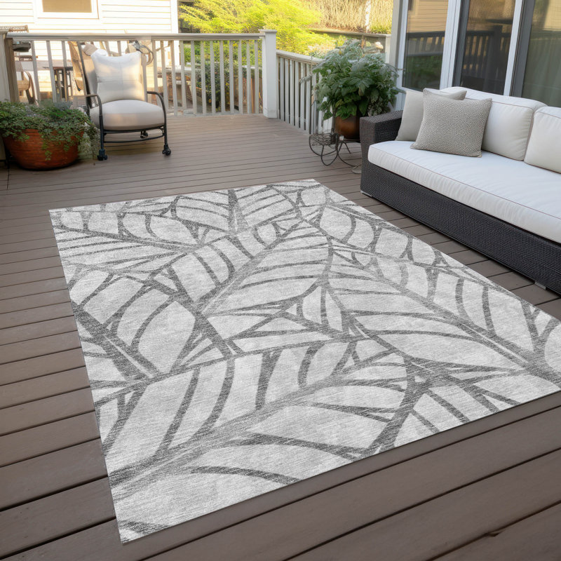 Paillasson intérieur antidérapant Neysa, Rectangle 2 pi 6 po x 3 pi 10 po