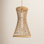 Marselle Single Light Reed Dimmable Pendant