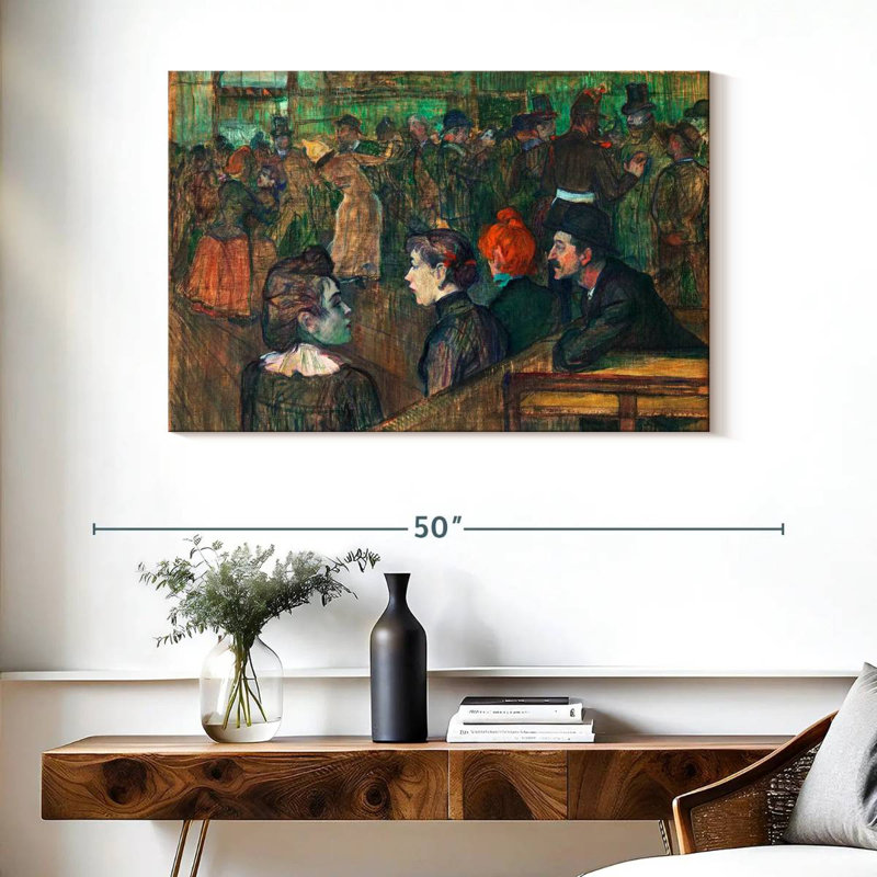 Moulin de la galette, 1889, H 26 po x l 39 po