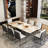 Advith Rectangular  Extendable Double Pedestal Dining Table