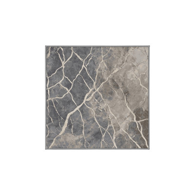 Tapis gris lavable à la machine