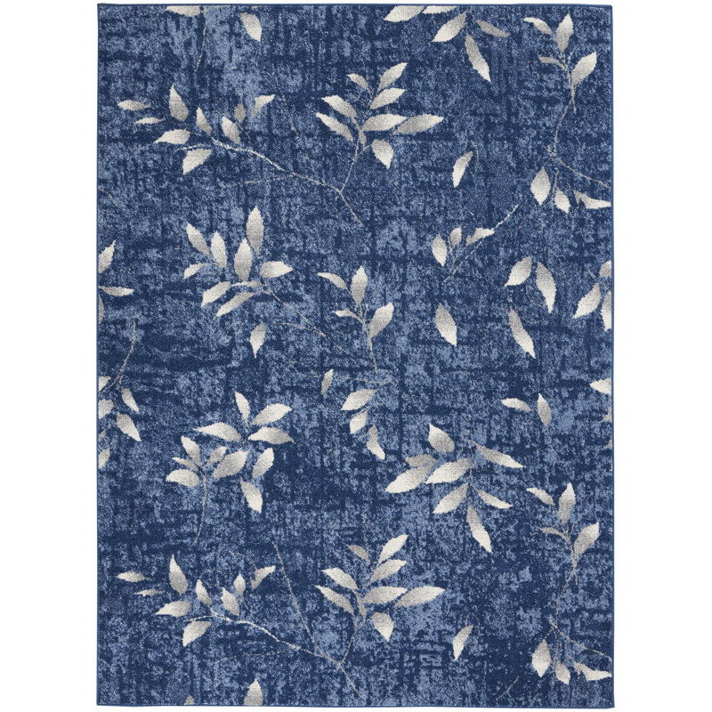 Floral Area Rug, Rectangle 160 x 221cm