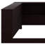 Grand lit d'angle avec tablettes, structure de lit de jour en forme de L avec DEL et rangement, lit de jour en bois grand format avec DEL-2015393411