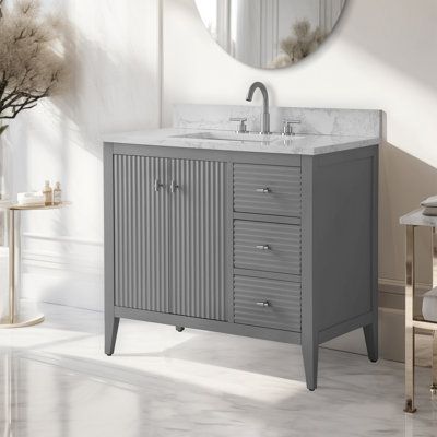 36" Single Bathroom Vanity Set