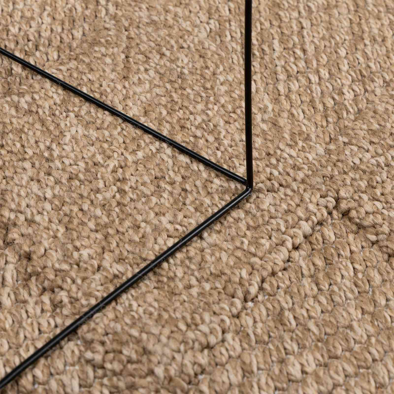 Modern Indoor and Outdoor Rug, Square 200 cm